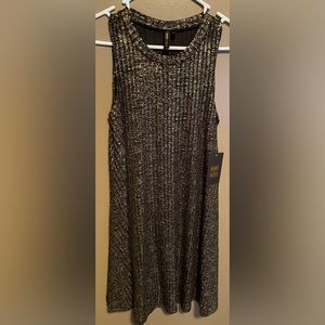 NWT Want And Need Gold Sparkle Shift Dress! FINAL SALE